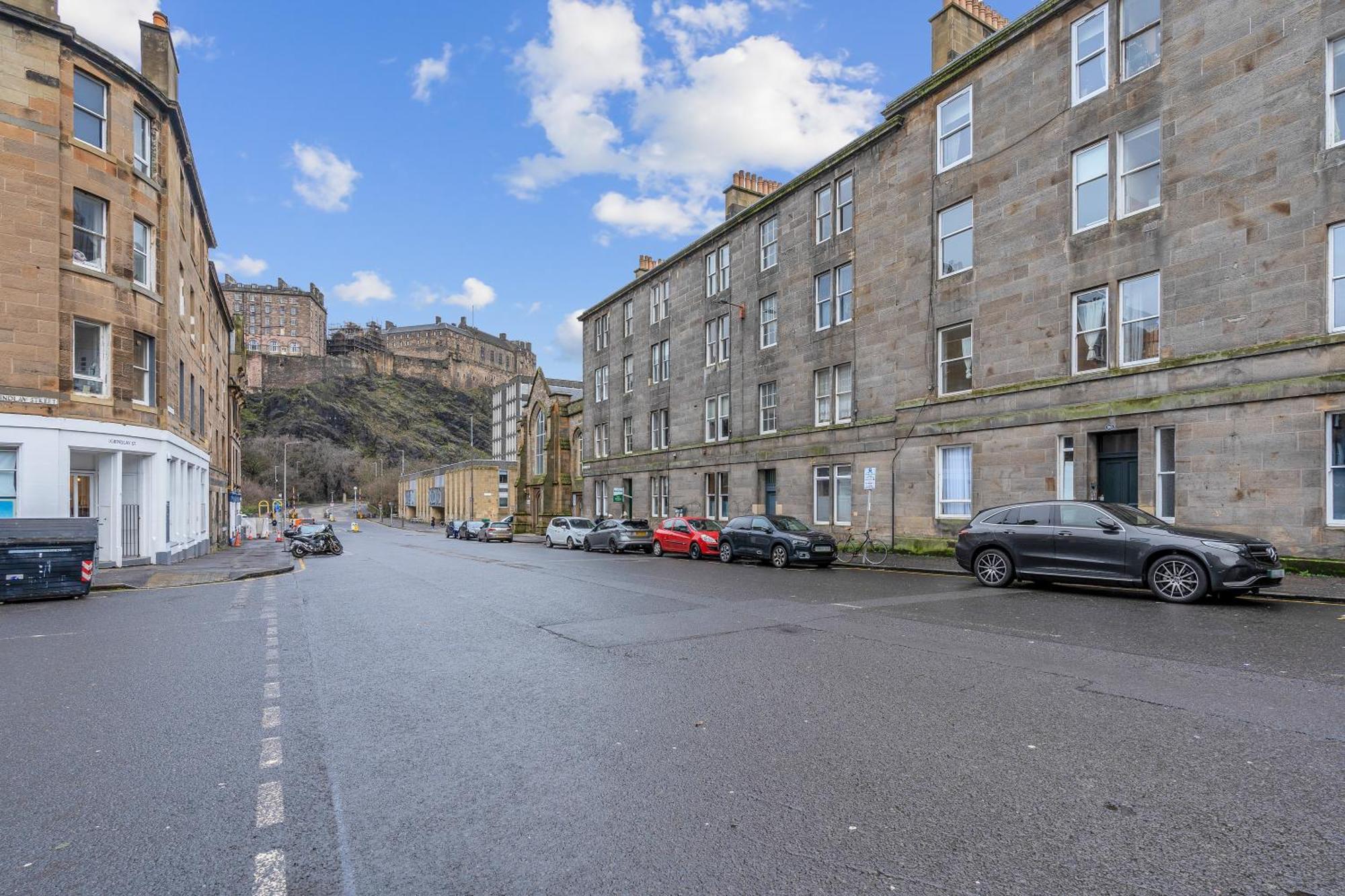 Cosy Modern City Centre Flat Edinburg Exteriör bild