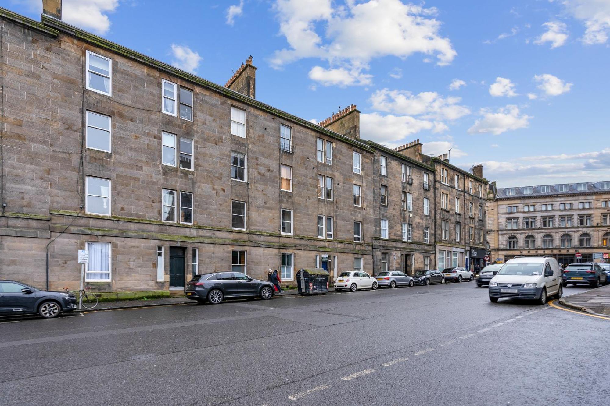 Cosy Modern City Centre Flat Edinburg Exteriör bild